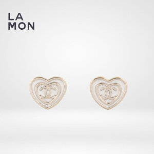 yVizVl sAX CO CHANEL EARRINGS ABD346 RR}[N ^ n[g sAX GOLD/WHITE S[h/zCgn