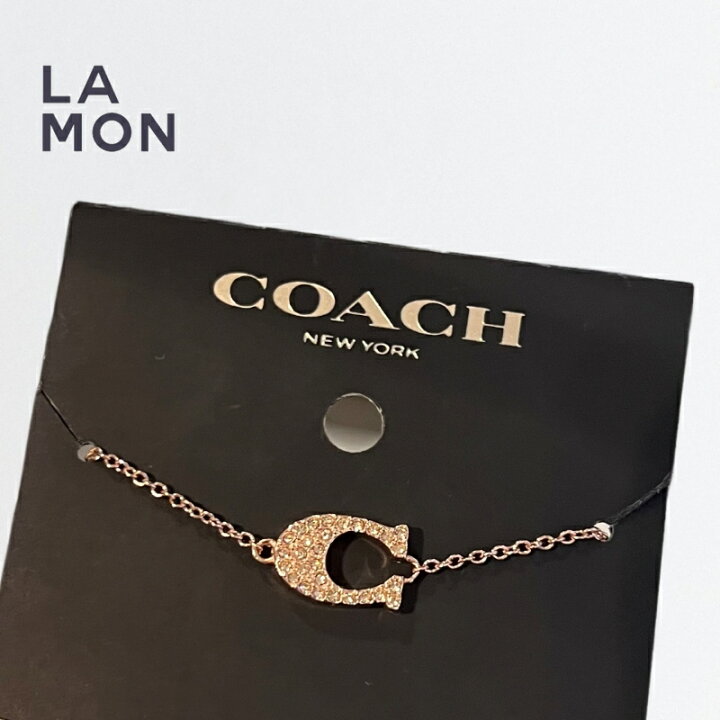 楽天市場】コーチ ブレスレット COACH 91427 Outlet Pave Signature 