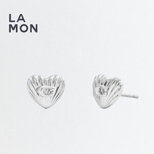 R[` sAX COACH CBW80 Signature Heart Stud Earrings n[g sAX SILVER Vo[n