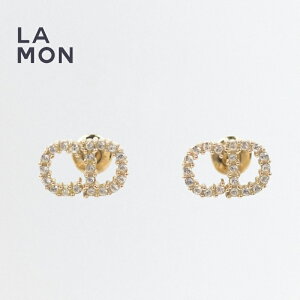 yVizfBI[ sAX DIOR CLAIR D LUNE EARRING ^ NX^ CDS sAX GOLD S[hn