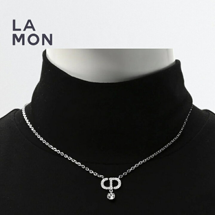 楽天市場】【新品】ディオール ネックレス DIOR Petit CD Necklace 