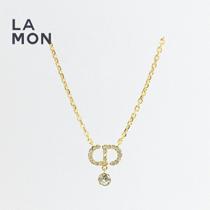 楽天市場】【新品】ディオール ネックレス DIOR Petit CD Necklace 