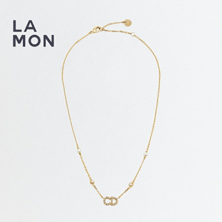 楽天市場】【新品】ディオール ネックレス DIOR CLAIR D LUNE NECKLACE 