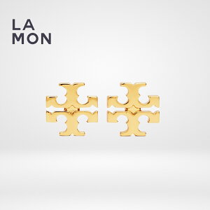 �g���[�o�[�` �s�A�X TORY BURCH 11165504 720 LOGO STUD EARRING ���S �X�^�b�Y �s�A�X Gold �S�[���h�n