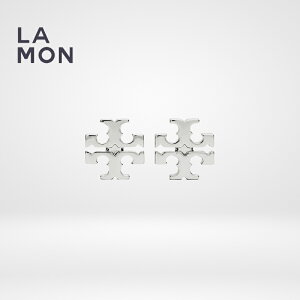 �g���[�o�[�` �s�A�X TORY BURCH 11165504 022 LOGO STUD EARRING ���S �X�^�b�Y �s�A�X Silver �V���o�[�n