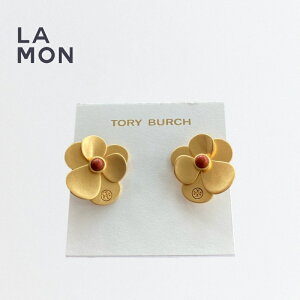 �g���[�o�[�` �s�A�X TORY BURCH 75512 600 Flower Petal Stud Earring ���S �Ԍ` �s�A�X Gold �S�[���h�n