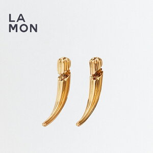 �g���[�o�[�` �s�A�X TORY BURCH 164426 200 LOGO SPIKE FRONT-BACK EARRING ���S ���^�� �s�A�X Gold �S�[���h�n