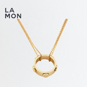 �g���[�o�[�` �l�b�N���X TORY BURCH 160172 720 MILLER STUD CIRCLE PENDANT ���^�� ���S �l�b�N���X Gold �S�[���h�n