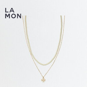 �g���[�o�[�` �l�b�N���X TORY BURCH 171095 137 Kira Layered Necklace �L�� �p�[�����^�� ���S �l�b�N���X Gold �S�[���h�n