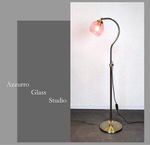 fc-580a-dot-pink-no6�@�t���A�����v�@�t���A���C�g�@Azzurro Glass Studio�@���h��