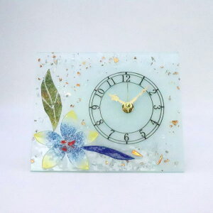 置時計 置き時計ベネチアングラス ベネチアンガラス おしゃれ pelt03-51