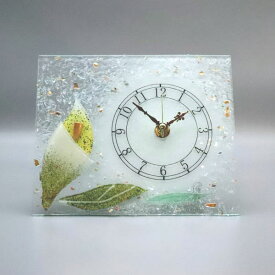ベネチアングラス　ベネチアンガラス 置き時計　置時計 おしゃれ　ヴェネチアングラス