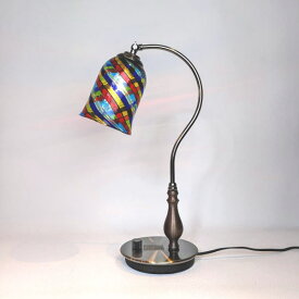 ベネチアングラスランプ 照明　テーブルランプ　卓上ランプ　イタリア製 fc-570ay-fm22