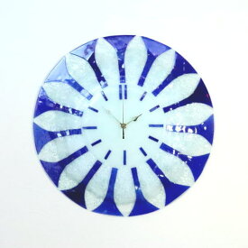 ベネチアングラス ベネチアンガラス 掛け時計 掛時計 おしゃれ お祝い 大きいヴェネチアンガラス 45cm