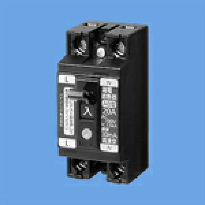 楽天市場】パナソニック BJS3031N 単品 小形漏電ブレーカ 2P1E O.C付  