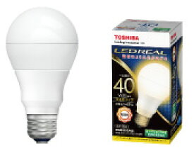 東芝 LDA5L-G/40W 電球色　 単品　E26口金 LED電球　全方向タイプ配光角260度　一般電球40W形相当　[LDA5LG40W]