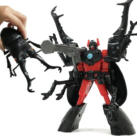 【かっこいいぞ！クワガタロボ】変形する昆虫ロボット 昆虫 おもちゃ 変形ロボット 変形ロボ ムシロボ 立体パズル ロボット おもちゃ ギラファノコギリクワガタ