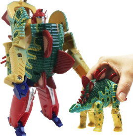 【かっこいいぞ！ステゴロボ】変形する恐竜ロボット 恐竜 おもちゃ 変形ロボット 変形ロボ 恐竜ロボ 立体パズル ロボット おもちゃ ステゴザウルス