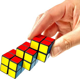 【トリプル立体ミニキューブ】 3連 キューブ 2×2×2 回転なめらか コンパクト 立体パズル 3Dパズル ルービック 高難易度