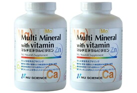 ニューサイエンス マルチミネラルビタミン 180カプセル 2個