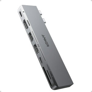 Anker (AJ[) USB Cnu MacBookp Anker 547 USB-Cnu (7-in-2) Thunderbolt 4 USB C|[g 4K HDMI USB C 2USB Af[^|[g MacBook Pro 13C`