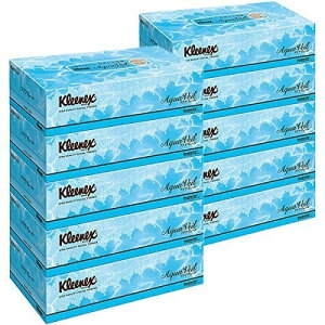 【まとめ買い】クリネックスティシュー アクアヴェール 180組(360枚)×5個パック ×2セット