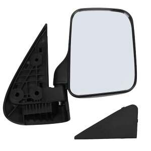 ダイハツ ハイゼット S200P S210P サイドミラー ドアミラー 右のみ 各種 右側 運転席側 87910-87540 等 目隠し蓋付き トラック カスタムパーツ 修理 交換 純正互換 社外品 (右側 運転席側)