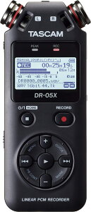TASCAM(^XJ) DR-05X USB I[fBIC^[tF[X XeI jAPCMR[_[ nfBR[_[ USB}CN Youtube ASMR 24/96nC]