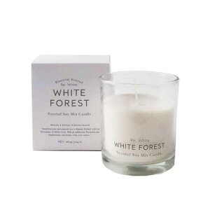 Re; White zCg Soy Mix Candle \C~bNXLh WHITE FOREST zCgtHXg
