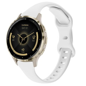 TUCOMO �X�����V���R���r���v�o���h Garmin Venu 3S / Vivoactive 4S / Venu 2S / Vivomove 3S�ɑΉ� 18mm ���^ �\�t�g �i���[ �X�|�[�c �����p���X�g�o���h �X�g���b�v Garmin Fore