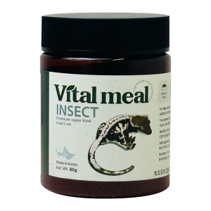 VITAL MEAL INSECT ヤモリ 爬虫類 餌 粉末 フード クレステッドゲッコー 韓国 完全栄養食 コオロギ ビタミン カルシウム