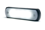 WAS W189A LED サイドマーカーランプ ホワイト 12V 24V 兼用 ユーロトラック Eマーク付き マーカーランプ…