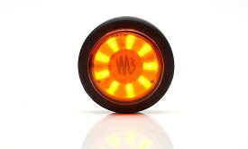 was w79w led サイドマーカーランプ アンバー 12v 24v 兼用 ユーロトラック eマーク付き トラック サイドマーカー ledマーカー ledサイドマーカー ledマーカーランプ マーカーランプ 大型トラック マーカー ランプ トラック用品 トラックパーツ カスタムパーツ 防水 防塵