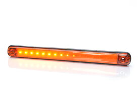 WAS W230DD LED シーケンシャルウインカーランプ トラック ledウインカー マーカーランプ アンバー 12V 24V 兼用 ウィンカーランプ 高品質 カスタム ユーロトラック 防水ランプ マーカー Eマーク付き トラック用品 トラックパーツ カスタムパーツ アクセサリー ドレスアップ