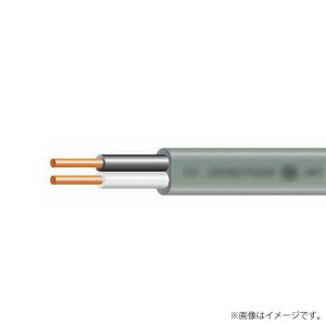 VVF�P�[�u���i���^�j1.6mm×2�c 100m �O���[�i�D�F�j�yVVF1.6×2C�z