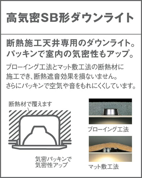 楽天市場】〔即納〕LEDダウンライト セット 電球色 XAD1201LCE1 