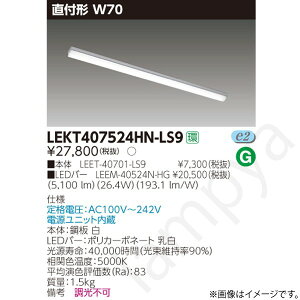 LED�x�[�X���C�g �Z�b�g LEKT407524HNLS9�iLEET-40701-LS9+LEEM-40524N-HG�jLEKT407524HN-LS9 ���Ń��C�e�b�N