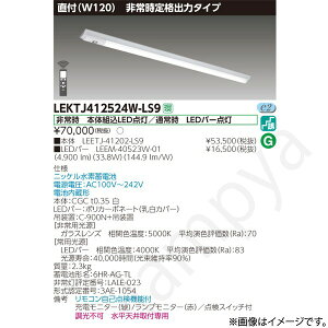 LEKTJ412524WLS9�iLEETJ-41202-LS9+LEEM-40523W-01�jLEKTJ412524W-LS9 LED��퓔 ���p�Ɩ���� �Z�b�g ���Ń��C�e�b�N