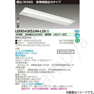 LEKRS430524NLS9�iLEERS-43003-LS9+LEEM-40523N-01�jLEKRS430524N-LS9 LED��퓔 ���p�Ɩ���� �Z�b�g ���Ń��C�e�b�N