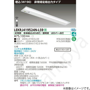 LEKRJ419524NLS9�iLEERJ-41903-LS9+LEEM-40523N-01�jLEKRJ419524N-LS9 LED��퓔 ���p�Ɩ���� �Z�b�g ���Ń��C�e�b�N