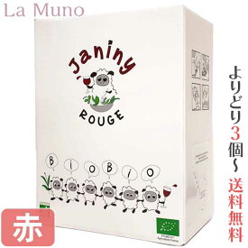 マス・ド・ジャニーニ BIB ルージュ 赤ワイン カリニャン フランス ラングドック 3L ボックスワイン 箱ワイン 自然派 オーガニックワイン Mas De Janiny BIB Rouge