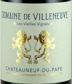 ドメーヌ・ド・ヴィルヌーヴ ラ シャトーヌフ デュ パプ 2017年 赤ワイン 750ml オーガニックワインDom de Villeneuve Chateauneuf du Pape ディオニー