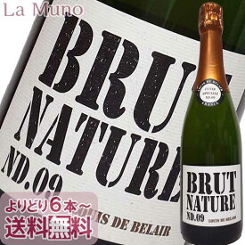 ルイ・ド・ベレール ヴァン ムスー ブリュット ナチュール 発泡白ワイン フランス ボルドー 750ml 自然派 LOUIS DE BELAIR VIN MOUSSEUX BRUT NATURE