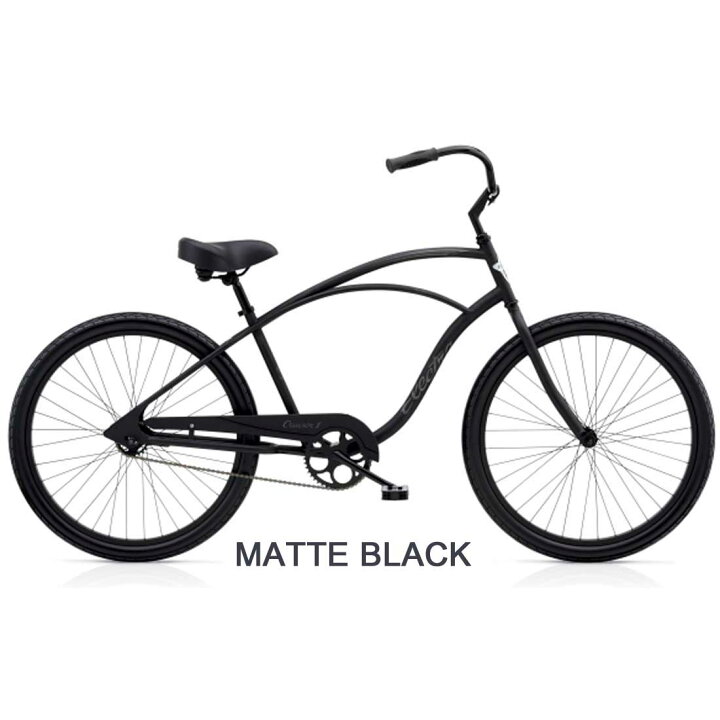 楽天市場】自転車 ELECTRA CRUISER-1 マットブラック エレクトラ 