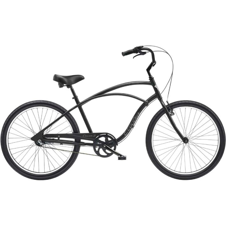 楽天市場】自転車 Electra Cruiser 3i S-Over マットブラック 