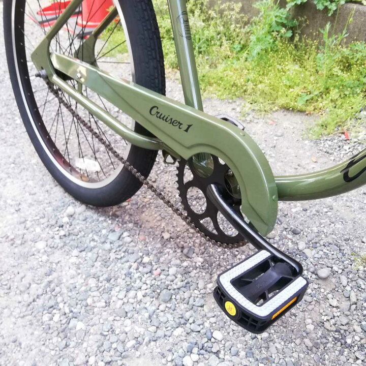 楽天市場】自転車 通販 ELECTRA CRUISER-1 オリーブ エレクトラ ビーチ 