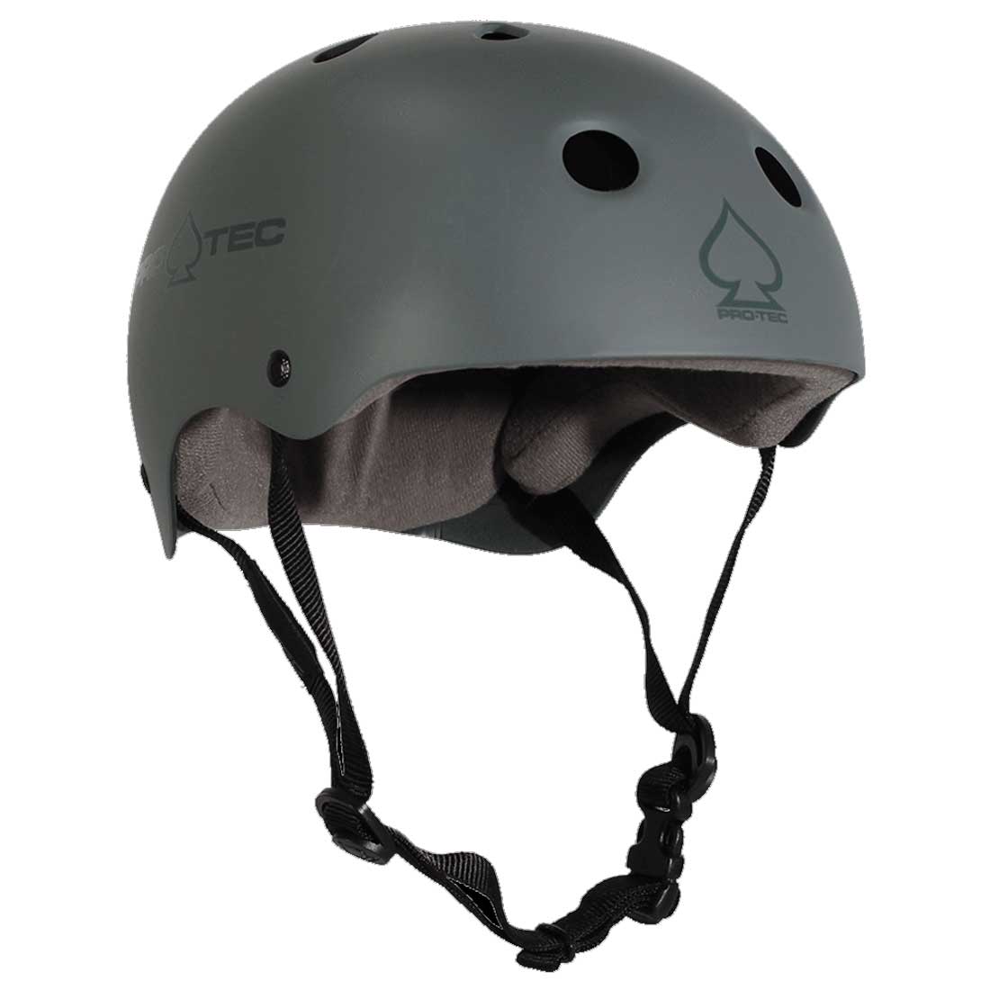 送料無料人気のスケート用ヘルメット PRO-TEC CLASSIC SKATE MATTE GREY メンズ スポーツ 当店在庫してます ジュニア 超爆安 自転車 ヘルメット レディース