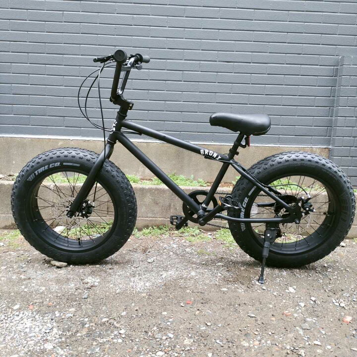 楽天市場】 自転車 BRONX 20BRONX-DD マットブラック×ブラックリム  