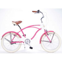 楽天市場】ビーチクルーザー（カラーピンク）（自転車・サイクリング 