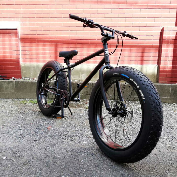 楽天市場】自転車 通販 BRONX 24BRONX-DD マットブラック×ブラックリム 